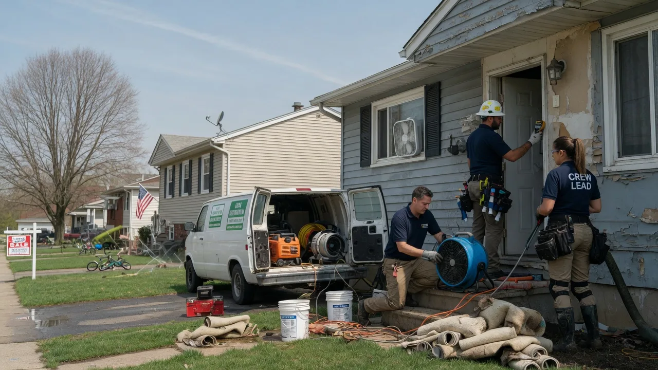 Flood Cleanup in Mount Carmel, PA near me